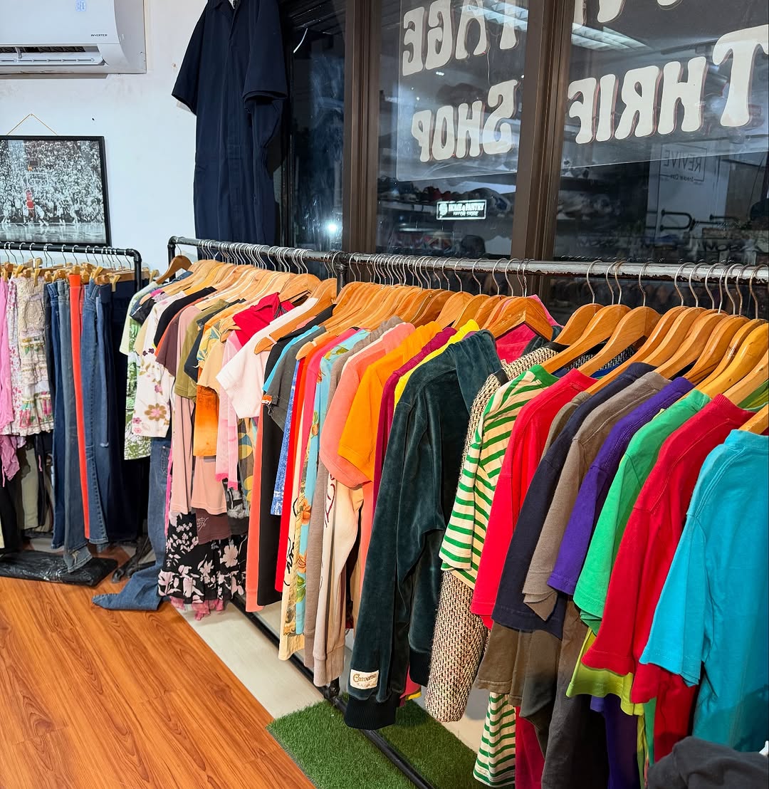 Evisu, Boy London and Gallery Dept. tees on hangers — Y2K vintage streetwear